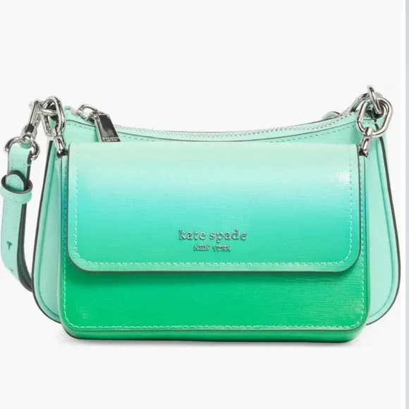 Kate Spade Double Up Ombre Crossbody Bag NWT - Picture 11 of 13
